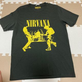 ジーユー(GU)のニルバーナ　ニルヴァーナ　Nirvana バンド　Tシャツ　XL(Tシャツ/カットソー(半袖/袖なし))