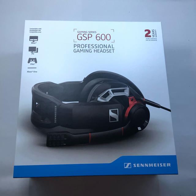 SENNHEISER(ゼンハイザー)のゼンハイザー GSP600 ゲーミングヘッドホン スマホ/家電/カメラのオーディオ機器(ヘッドフォン/イヤフォン)の商品写真