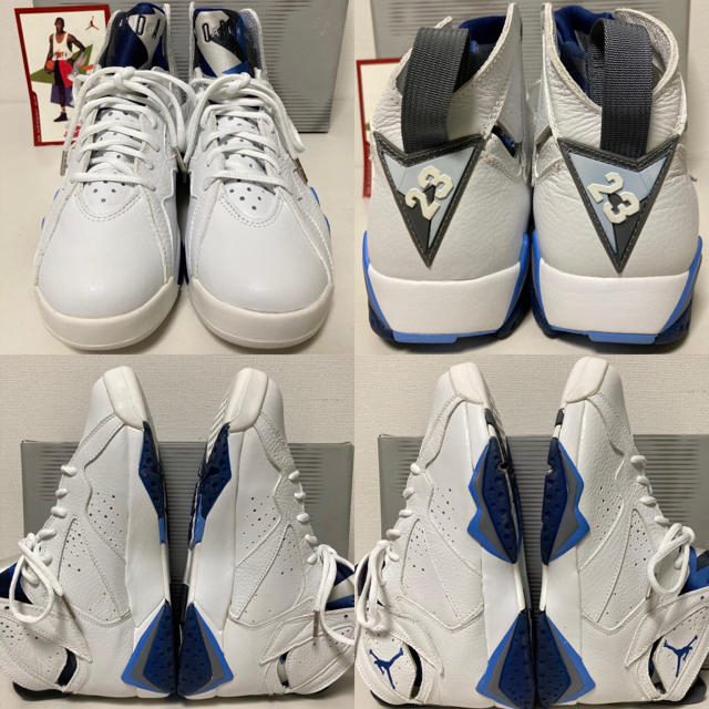 NIKE(ナイキ)のひろまろ様　NIKE AIR JORDAN 7 RETRO フレンチブルー メンズの靴/シューズ(スニーカー)の商品写真