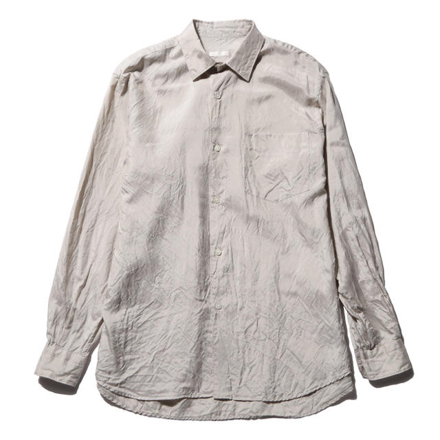 COMOLI(コモリ)の【18ss/希少品】comoli シルクシャツ ストライプ サイズ 1 メンズのトップス(シャツ)の商品写真