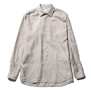 コモリ(COMOLI)の【18ss/希少品】comoli シルクシャツ ストライプ サイズ 1(シャツ)