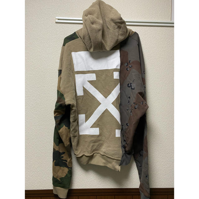 OFF-WHITE - オフホワイト カモフラ 迷彩 パーカーの通販 by kkk3's