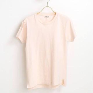 イエナ(IENA)のIENA 美品 AURALEE シームレス クルーネック Tシャツ(Tシャツ(半袖/袖なし))