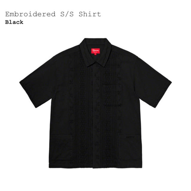 Supreme(シュプリーム)のMIO様専用　Supreme Embroidered S/S Short シャツ メンズのトップス(シャツ)の商品写真