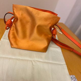 ロエベ(LOEWE)のLOEWE♡フラメンコ　希少サテン生地　2wayバッグ(ショルダーバッグ)