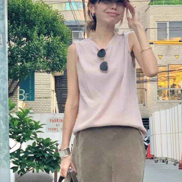 高価値 L'Appartement DEUXIEME TOP N/S アメリカーナThermal L'Appartement - CLASSE カットソー(半袖/袖なし) 高価値 L'Appartement DEUXIEME TOP N/S アメリカーナThermal L'Appartement - CLASSE カットソー(半袖/袖なし)