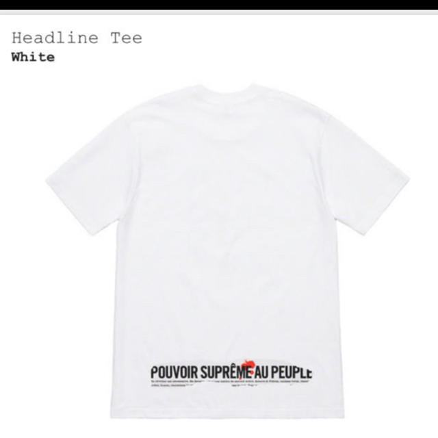 supreme Headline Tee