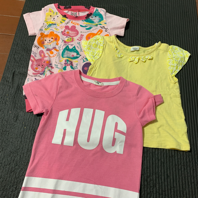 おくこい様専用　Tシャツ　90  9枚セット キッズ/ベビー/マタニティのキッズ服女の子用(90cm~)(Tシャツ/カットソー)の商品写真