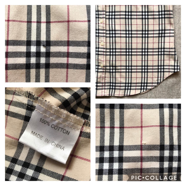 BURBERRY(バーバリー)の【 BURBERRY 】半袖シャツ　ストレッチ　ノバチェック レディースのトップス(シャツ/ブラウス(半袖/袖なし))の商品写真