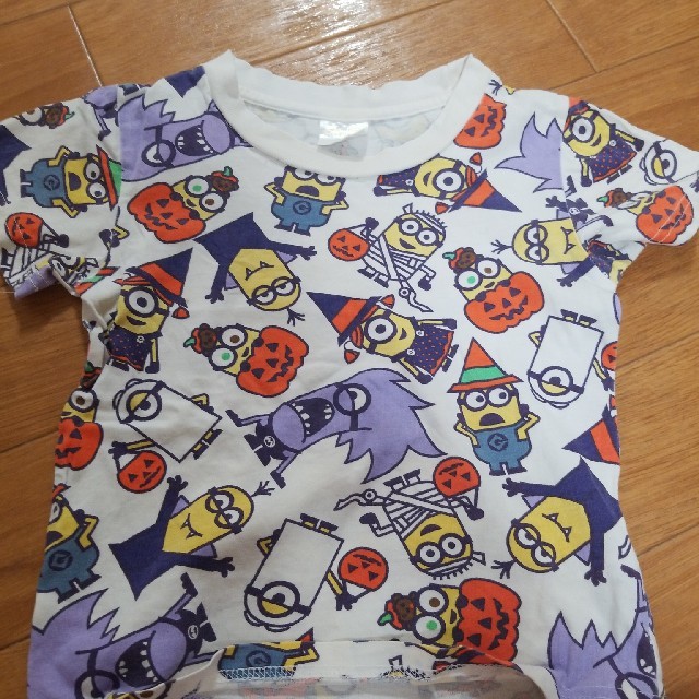 ミニオン(ミニオン)のミニオンのTシャツです キッズ/ベビー/マタニティのキッズ服男の子用(90cm~)(Tシャツ/カットソー)の商品写真