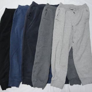 ユニクロ(UNIQLO)のお得５本セット◆ユニクロ 裏地起毛ボア スウェット パンツ ５色Ｍ◆ヒートテック(その他)