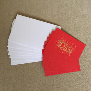 ディオール(Dior)の【新品】メッセージカード&封筒7枚セット(その他)