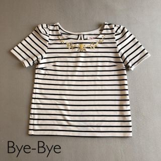 バイバイ(ByeBye)のBye-Bye 半袖ボーダーカットソー(カットソー(半袖/袖なし))