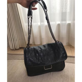 ザラ(ZARA)の黒ショルダーバック(ショルダーバッグ)