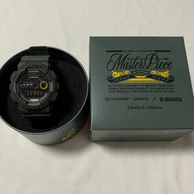 【新品】CASIO G-SHOCK × master piece GD-100