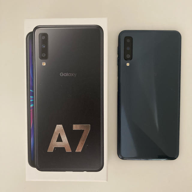 Galaxy A7 ブラック 64 GB SIMフリー