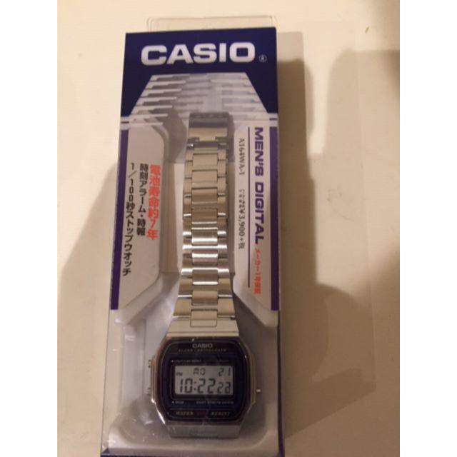 CASIO(カシオ)の[カシオ] 腕時計 スタンダード A164WA-1 シルバー　新品未使用 メンズの時計(腕時計(デジタル))の商品写真