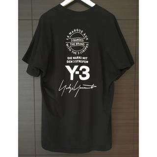 ワイスリー(Y-3)のY-3 Tシャツ バックプリント 15周年記念 2018ss ブラック(Tシャツ/カットソー(半袖/袖なし))