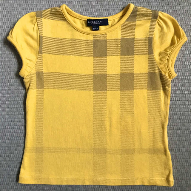 BURBERRY(バーバリー)の【値下】バーバリー 半袖Tシャツ 100cm キッズ/ベビー/マタニティのキッズ服女の子用(90cm~)(Tシャツ/カットソー)の商品写真