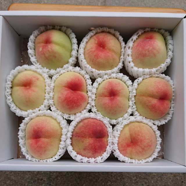 岡山の桃 食品/飲料/酒の食品(フルーツ)の商品写真