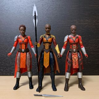 マーベルレジェンド ナキア オコエ Dミラージュ 3個セット ビルドなし 中古品