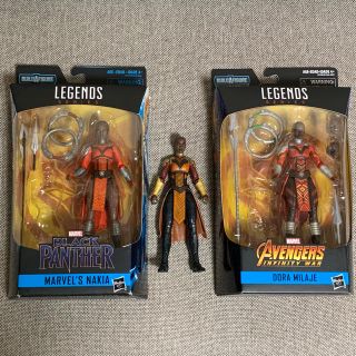 マーベルレジェンド ナキア オコエ Dミラージュ 3個セット ビルド