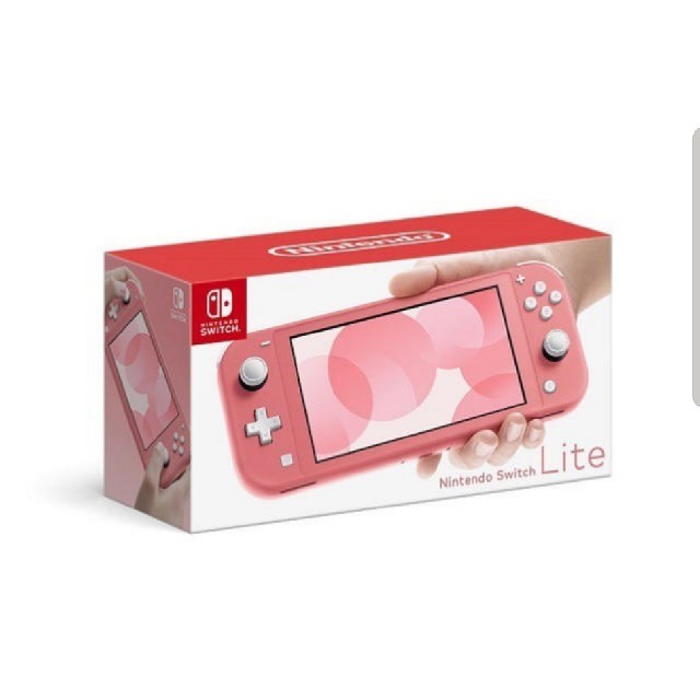 switch lite コーラルピンク