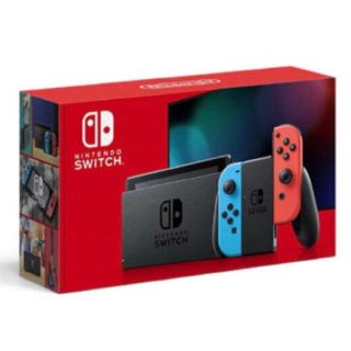 ニンテンドースイッチ(Nintendo Switch)の新品未開封★Switch 任天堂スイッチ 本体 ネオンブルー ニンテンドウ(家庭用ゲーム機本体)