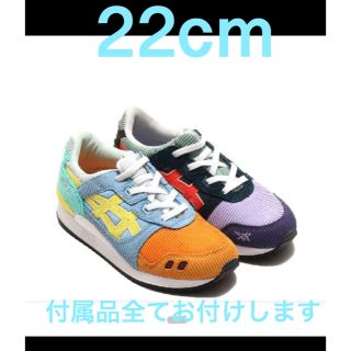 アシックス(asics)のASICS×SeanWotherspoon×atmos GEL-LYTEIII(スニーカー)