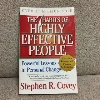 7 HABITS OF HIGHLY EFFECTIVE PEOPLE７つの習慣(洋書)