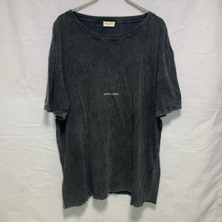 サンローラン(Saint Laurent)のサンローラン ダメージロゴTシャツ 確実正規品 ケリングタグ有(Tシャツ/カットソー(半袖/袖なし))