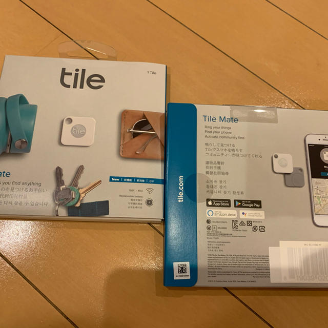 Mate Tile 電池交換版 2個パック　EC-13005-SB スマホ/家電/カメラのスマホアクセサリー(その他)の商品写真