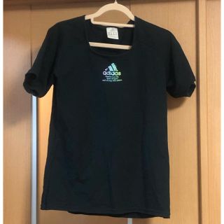 アディダス(adidas)のTシャツ半袖アディダス黒(Tシャツ(半袖/袖なし))