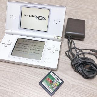 ニンテンドーDS(ニンテンドーDS)のニンテンドーDS  本体　ゼルダの伝説　大地の汽笛　ソフト付き(携帯用ゲーム機本体)