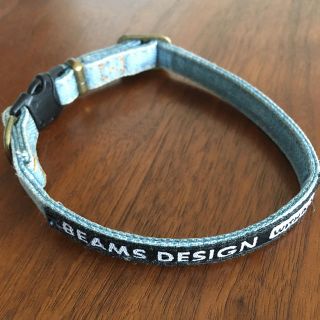 ビームス(BEAMS)のBEAMS DESIGN ペット首輪★中古・おまけ付(犬)