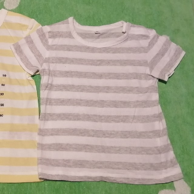 MUJI (無印良品)(ムジルシリョウヒン)の無印良品　Tシャツ　90サイズ　2枚セット キッズ/ベビー/マタニティのキッズ服男の子用(90cm~)(Tシャツ/カットソー)の商品写真