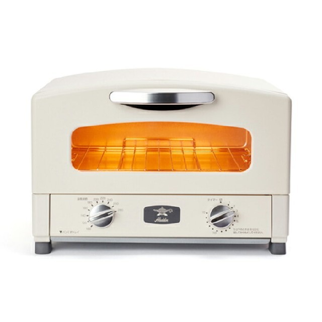 アラジン グラファイトトースター ホワイト 2枚焼き スマホ/家電/カメラの調理家電(調理機器)の商品写真