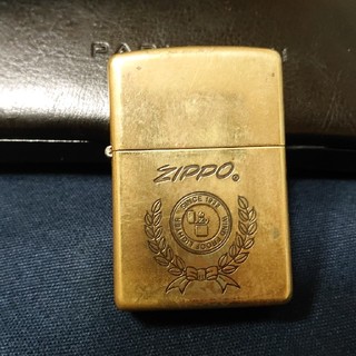ジッポー(ZIPPO)の真鍮製 ジッポライター(タバコグッズ)