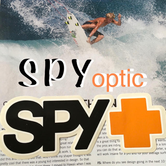 Spy Spyスパイオプティックus限定型抜きロゴステッカーblackラスト1の通販 By Happyhappy S Shop スパイならラクマ