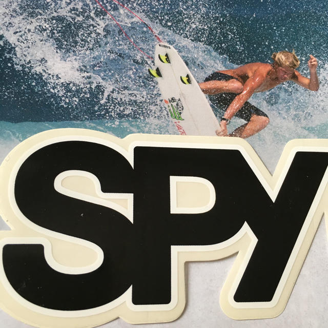 Spy Spyスパイオプティックus限定型抜きロゴステッカーblackラスト1の通販 By Happyhappy S Shop スパイならラクマ