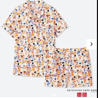 ユニクロ(UNIQLO)のユニクロ プリンセスタムタムコラボ パジャマ 美品(パジャマ)