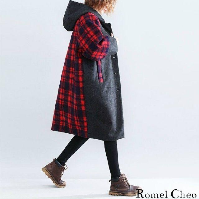 Romelcheo 赤チェック柄 チェスターコート ロングコート ウールの通販 By Mami S Shop ラクマ Romelcheo 赤チェック柄 チェスターコート ロングコート ウールの通販 By Mami S Shop ラクマ