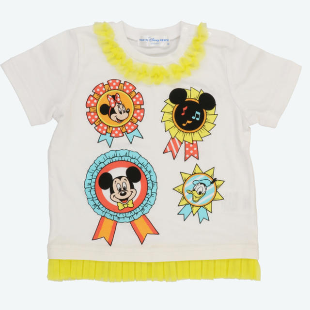 Disney(ディズニー)のディズニーリゾート　ベビーTシャツ   キッズ/ベビー/マタニティのキッズ服女の子用(90cm~)(Tシャツ/カットソー)の商品写真