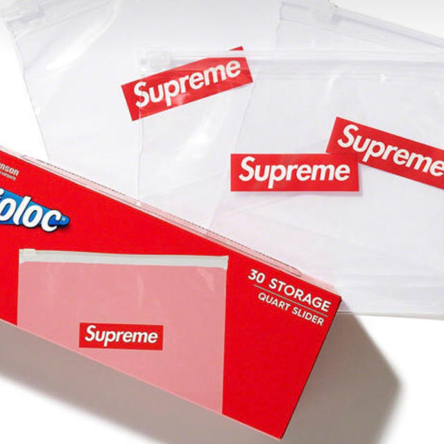 supreme ziploc 2個