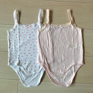 マザウェイズ(motherways)のマザウェイズ キャミソールロンパース2枚セット(肌着/下着)