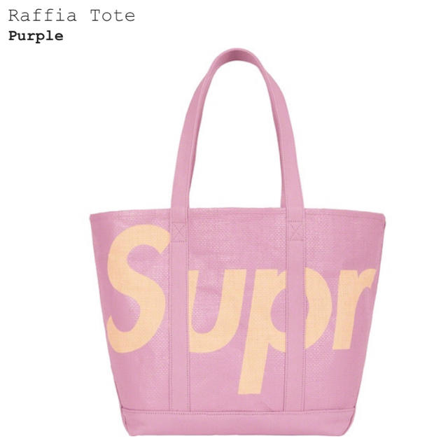 現在最安値supreme raffia tote bag