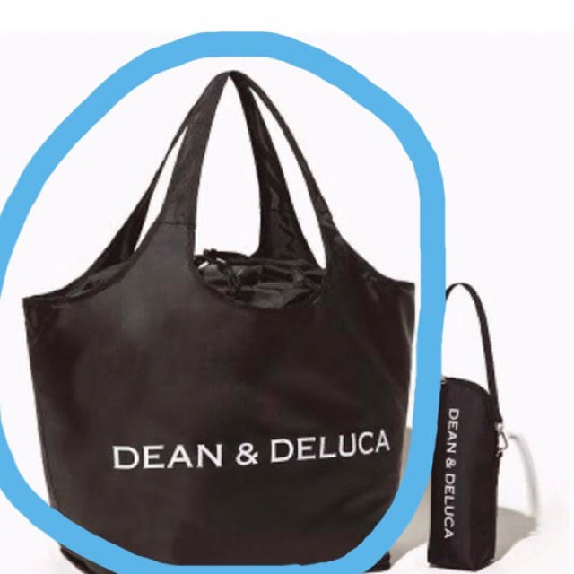 DEAN & DELUCA(ディーンアンドデルーカ)のGLOW 8月号 付録 DEAN&DELUCA エコバッグ(レジかごバッグ) インテリア/住まい/日用品のキッチン/食器(その他)の商品写真