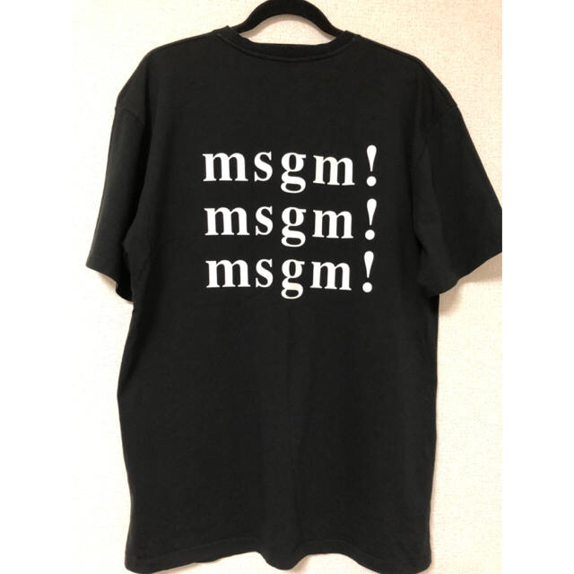 MSGM(エムエスジイエム)のMSGM Tシャツ　半袖　メンズ　Mサイズ メンズのトップス(Tシャツ/カットソー(半袖/袖なし))の商品写真