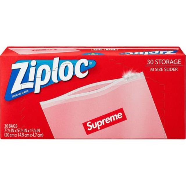 Supreme(シュプリーム)の【 Red 】 Supreme®/Ziploc® Bags ジップロック インテリア/住まい/日用品のインテリア/住まい/日用品 その他(その他)の商品写真