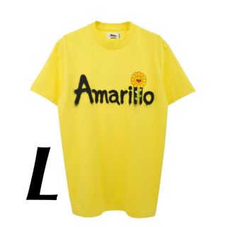 シュプリーム(Supreme)のJ Balvin x 村上隆 Amarillo Spray Paint Tee (Tシャツ/カットソー(半袖/袖なし))